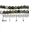 Natural Indian Agate Gemstone Bead Strands G-R201-4mm-3