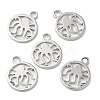 304 Stainless Steel Charms STAS-L020-001P-3