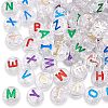 Plating Transparent Acrylic Beads MACR-CA0001-01-1
