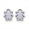 Tarnish Resistant 304 Stainless Steel Charms LS-X-STAS-N092-24-2
