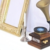 Alloy Candle Holder Miniature Ornaments PW-WG7A026-02-3