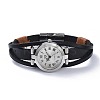 Men's Alloy Watch Head Bracelet Watches BJEW-JB04429-2