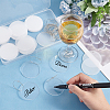 DIY Blank Wine Glass Charm Making Kit DIY-FG0004-59B-3