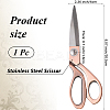 Stainless Steel Scissors AJEW-WH20042-32R-2