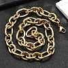 Ion Plating(IP) 304 Stainless Steel Mother and son Chain Necklaces NJEW-M115-01-2