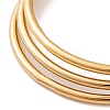7Pcs PVD Vacuum Plating 304 Stainless Steel Bangles Set for Women BJEW-A011-09C-G-3
