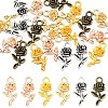 20Pcs 5 Colors Tibetan Style Alloy Pendants FIND-YW0008-50-1