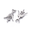 Non-Tarnish 304 Stainless Steel Pendants LS-STAS-F249-26P-2
