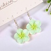Flower Resin Dangle Earrings FS-WG2DDFE-08-1