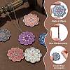 32Pcs 16 Styles Printed Wooden Pendants WOOD-CJ0001-96-3