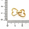 925 Sterling Silver Fold Over Clasps STER-B006-04G-3