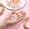 8Pcs 4 Styles Rack Plating Alloy Enamel Pendants ENAM-FS0002-73-9