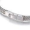Tarnish Resistant 304 Stainless Steel Mesh Bracelets LS-BJEW-L665-04P-2