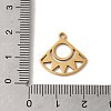 201 Stainless Steel Pendants STAS-E211-04G-3
