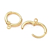SHEGRACE Brass Leverback Earring Findings XGR0016G-71G-2