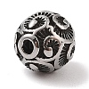 Retro 304 Stainless Steel Beads STAS-C109-18AS-2