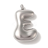 Non-Tarnish 304 Stainless Steel Pendants STAS-M017-08P-05-1