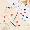 Gorgecraft 15 Pairs 5 Colors Silicone Eyeglasses Ear Grips FIND-GF0004-07-6