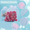30pcs Large Organza Pouches Portable Shoes Bag Travel Storage Drawstring Bags OP-SP0001-03B-03-5