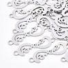 Tarnish Resistant 201 Stainless Steel Links X-STAS-T044-73P-1