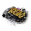 New Year's party Iron Hair Clip OHAR-R102-01H-3