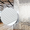 Glitter Resin Hotfix Rhinestone(Hot Melt Adhesive On The Back) OCOR-WH0058-32I-11