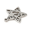 Non-Tarnish 201 Stainless Steel Pendants LS-STAS-D190-02P-2