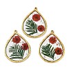 Ion Plating(IP) 304 Stainless Steel Pendants STAS-D193-11G-01-1