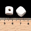 Spray Painted Wooden Beads WOOD-P021-01C-30-4