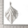 Non-Tarnish 304 Stainless Steel Big Pendants STAS-M017-10P-3