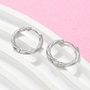 304 Stainless Steel Twist Hoop Earrings for Women EJEW-A130-02A-P-4