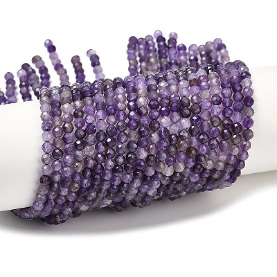 Natural Amethyst Beads Strands G-A252-A03-01-1