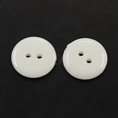 Acrylic Sewing Buttons X-BUTT-E084-E-01-1