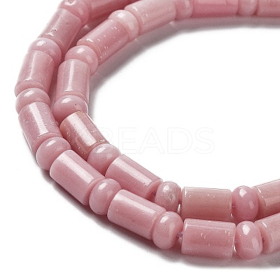 Natural Pink Opal Beads Strands G-L585-B02-01-1