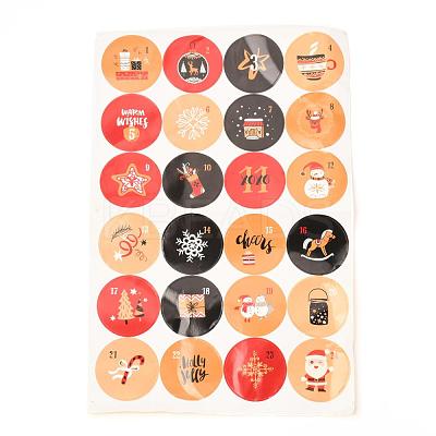 24 Days Burlap Hanging Advent Calendars DIY-B015-02-1