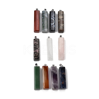 Natural Mixed Stone Big Pendants G-F820-03P-1