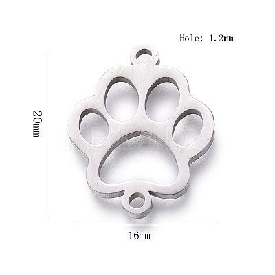304 Stainless Steel Pet Links STAS-CJ0001-14-1