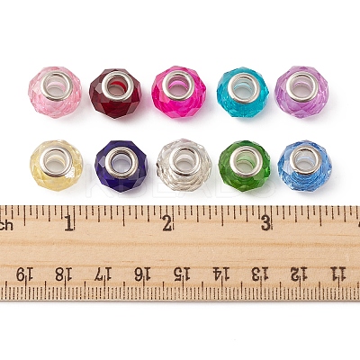 25Pcs Handmade Glass European Beads GLAA-FS0001-53-1