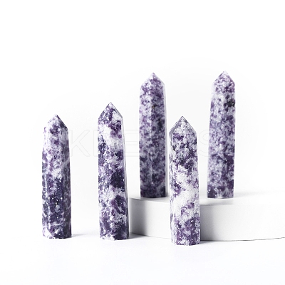 Tower Natural Lepidolite Home Display Decoration PW-WG20981-46-1