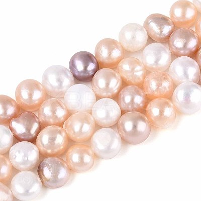 Natural Cultured Freshwater Pearl Beads Strands PEAR-N014-05M-02-1