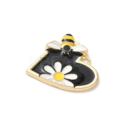 Alloy Enamel Pendants LS-FIND-C074-28KCG-02-1