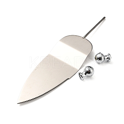 Non-Tarnish 201 Stainless Steel Cake Spatulas AJEW-P114-01K-P-1
