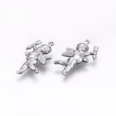 Tarnish Resistant 304 Stainless Steel Pendants LS-STAS-E438-05P-1