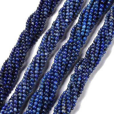 Natural Lapis Lazuli Beads Strands G-K311-14A-1-1