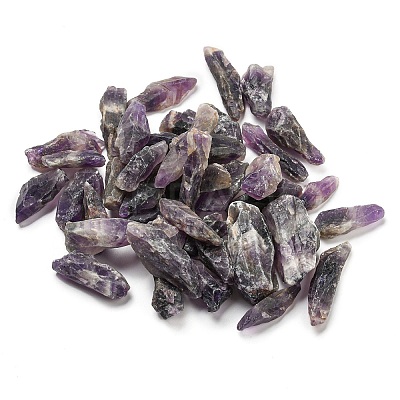 Raw Rough Natural Chevron Amethyst Nuggets Stone G-B051-A08-1