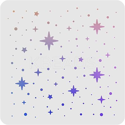 Plastic Reusable Drawing Painting Stencils Templates DIY-WH0172-121-1