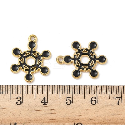 304 Stainless Steel Enamel Pendants STAS-L300-012G-45-1