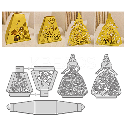 Princess Case Theme Carbon Steel Cutting Dies Stencils DIY-WH0309-2002-1