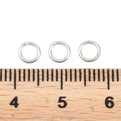 Brass Closed Jump Rings KK-D257-01P-03-1
