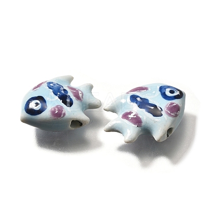 Handmade Porcelain Beads PORC-S002-02A-1